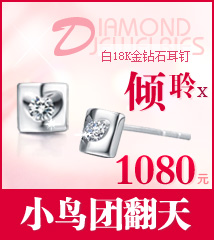 倾聆X钻石耳钉