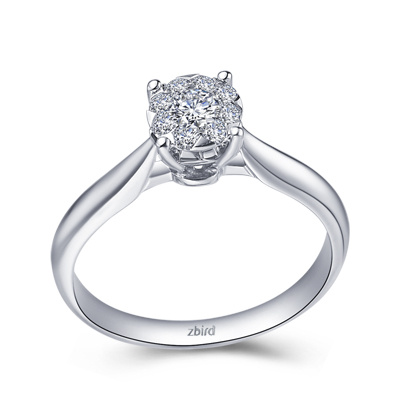 钻石戒指价格 在网络上购买