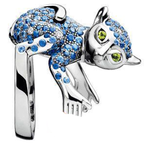 狐猴戒指/ boucheron