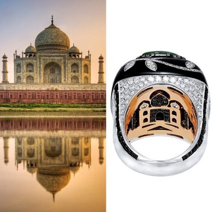 带着珠宝走遍世界建筑灵感珠宝设计